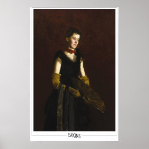 Póster de arte de Thomas Eakins Zedign #14