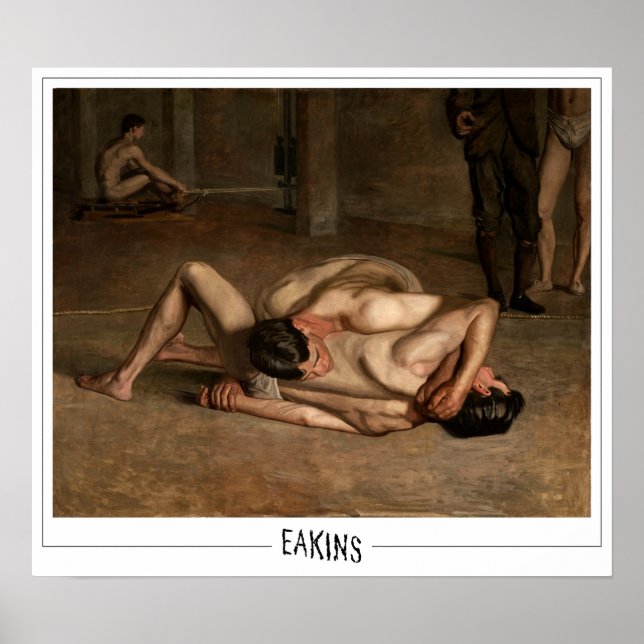 Póster de arte de Thomas Eakins Zedign #16 (Frente)