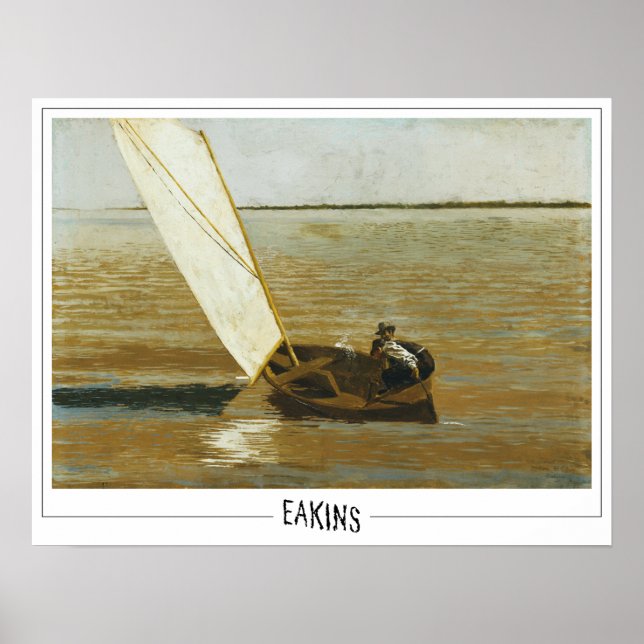Póster de arte de Thomas Eakins Zedign #17 (Frente)
