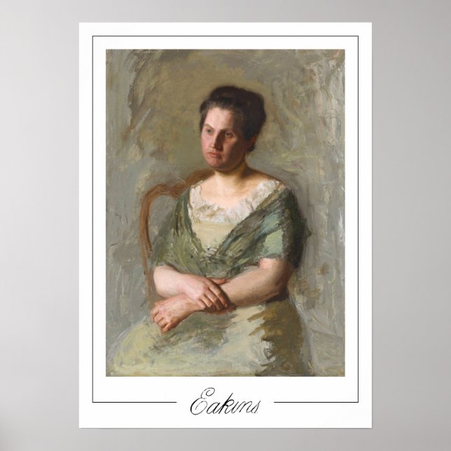 Póster de arte de Thomas Eakins Zedign #69 (Frente)