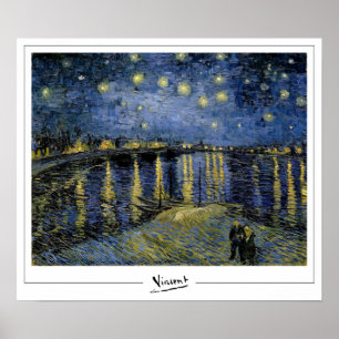 Póster de arte de Vincent Van Gogh Zedign #16