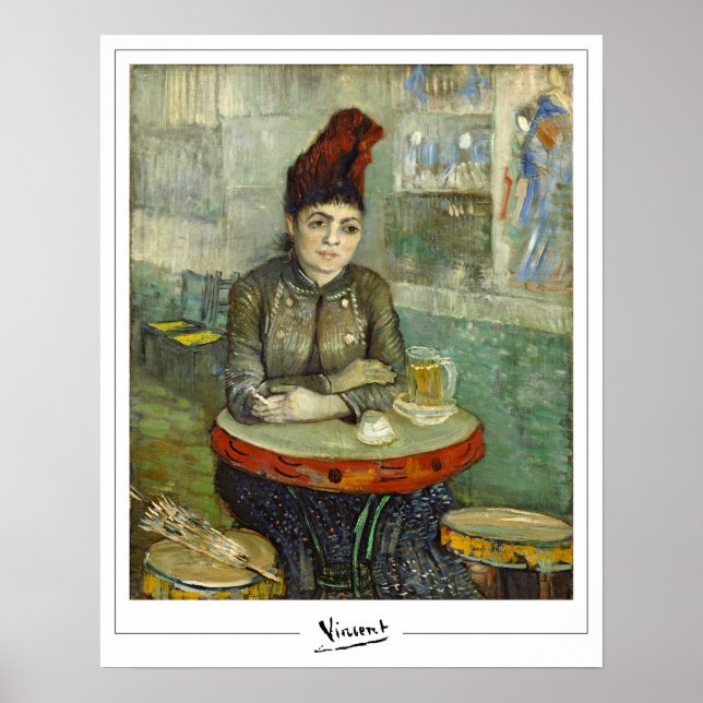 Póster de arte de Vincent Van Gogh Zedign #1-2 (Frente)