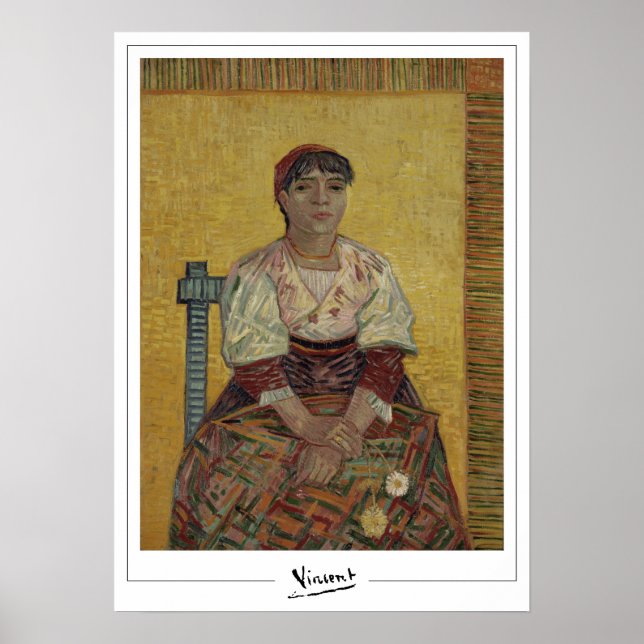 Póster de arte de Vincent Van Gogh Zedign #49-2 (Frente)
