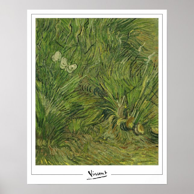 Póster de arte de Vincent Van Gogh Zedign #50 (Frente)
