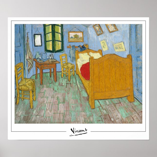 Póster de arte de Vincent Van Gogh Zedign #53 (Frente)