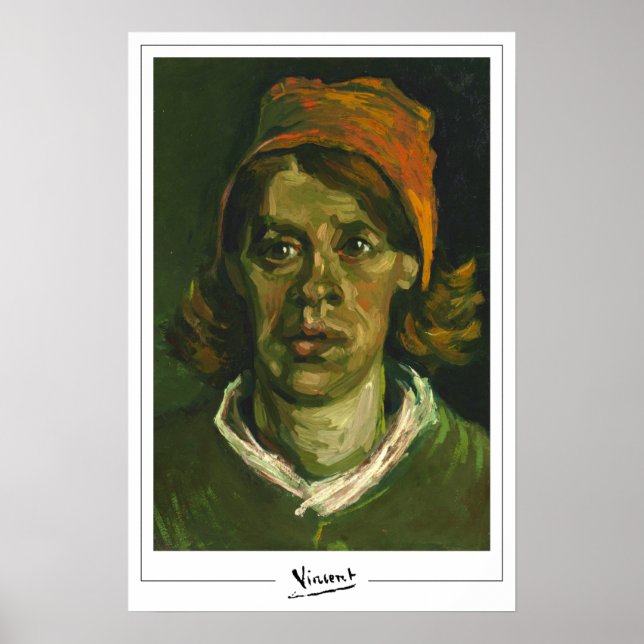 Póster de arte de Vincent Van Gogh Zedign #8 (Frente)