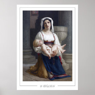 Póster de arte de William-Adolphe Bouguereau Zedig