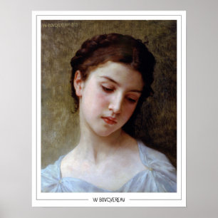 Póster de arte de William-Adolphe Bouguereau Zedig