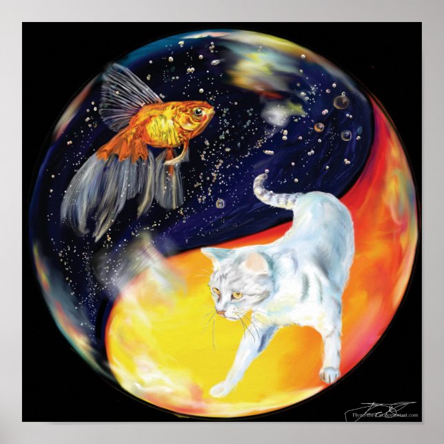 Poster de arte de Yinyang (Frente)