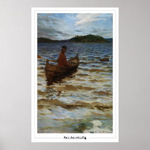 Póster de arte de Zedign de Akseli Gallen-Kallela 