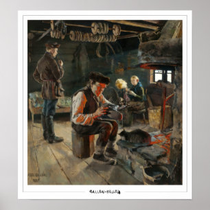 Póster de arte de Zedign de Akseli Gallen-Kallela