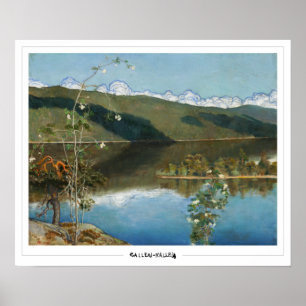 Póster de arte de Zedign de Akseli Gallen-Kallela