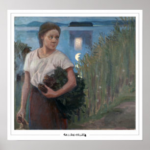 Póster de arte de Zedign de Akseli Gallen-Kallela 