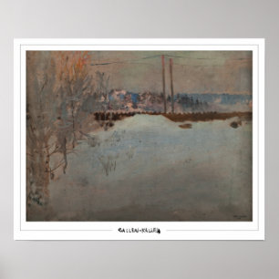 Póster de arte de Zedign de Akseli Gallen-Kallela