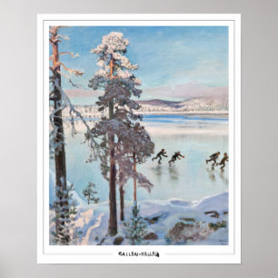 Póster de arte de Zedign de Akseli Gallen-Kallela 