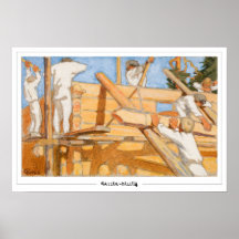 Póster de arte de Zedign de Akseli Gallen-Kallela