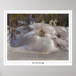 Póster de arte de Zedign de Akseli Gallen-Kallela