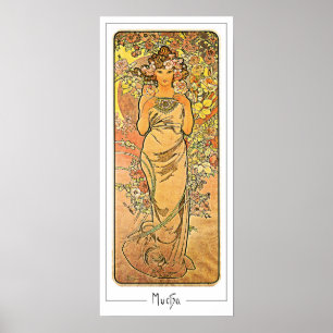 Póster de arte de Zedign de Alphonse Mucha #160