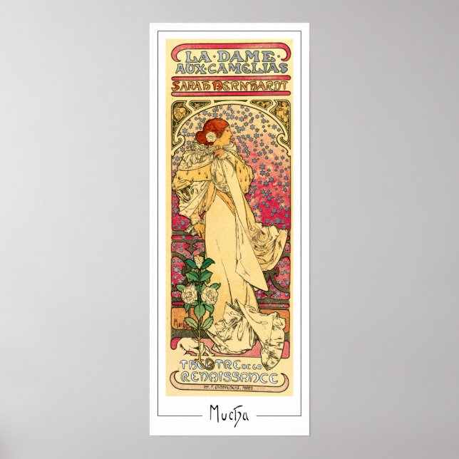 Póster de Arte de Zedign de Alphonse Mucha #302 (Frente)