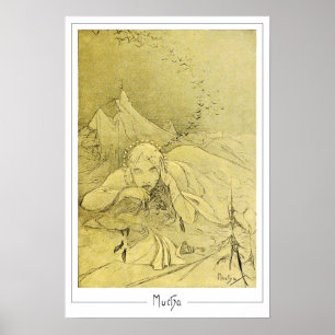 Póster de arte de Zedign de Alphonse Mucha #372