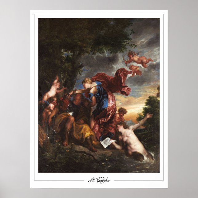 Póster de arte de Zedign de Anthony van Dyck #100 (Frente)