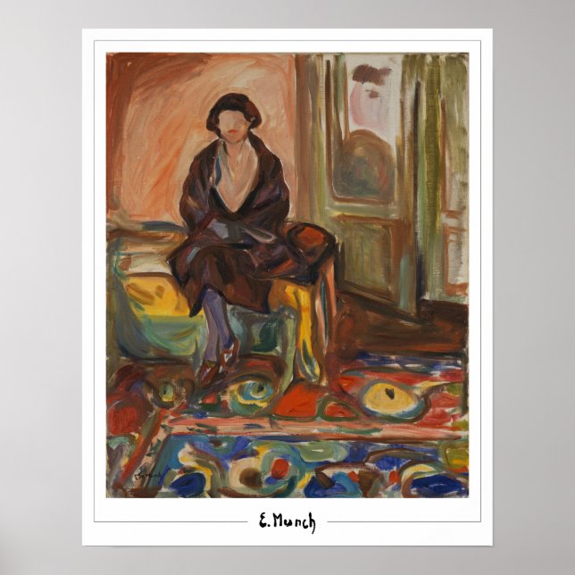 Póster de arte de Zedign de Edvard Munch #598-3 (Frente)