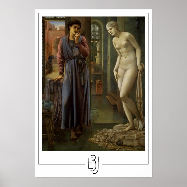 Póster de arte de Zedign de Edward Burne-Jones #17 (Frente)
