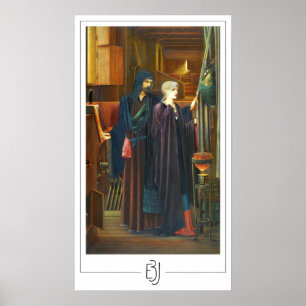 Póster de arte de Zedign de Edward Burne-Jones #21