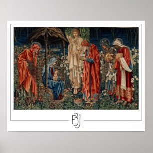 Póster de arte de Zedign de Edward Burne-Jones #3