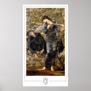 Póster de arte de Zedign de Edward Burne-Jones #79