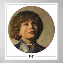 Póster de arte de Zedign de Frans Hals #105