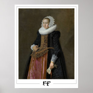 Póster de arte de Zedign de Frans Hals #106