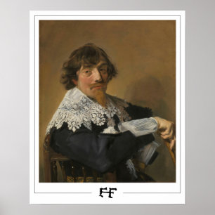 Póster de arte de Zedign de Frans Hals #154