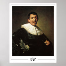 Póster de arte de Zedign de Frans Hals #17