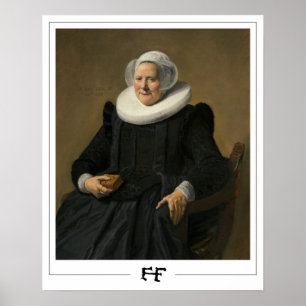 Póster de arte de Zedign de Frans Hals #26