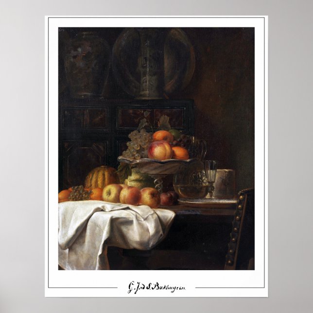Póster de arte de Zedign de Gerardina van de Sande (Frente)