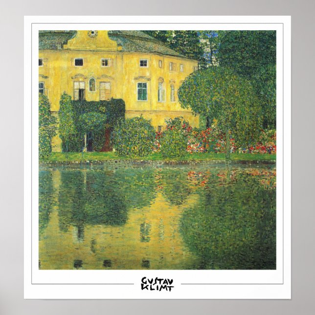 Póster de arte de Zedign de Gustav Klimt #132 (Frente)