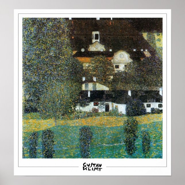 Póster de arte de Zedign de Gustav Klimt #17 (Frente)