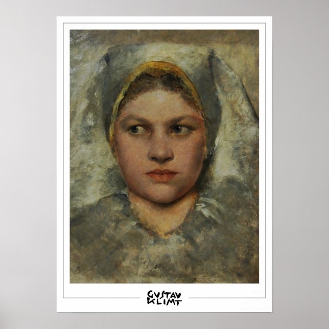 Póster de arte de Zedign de Gustav Klimt #350 (Frente)