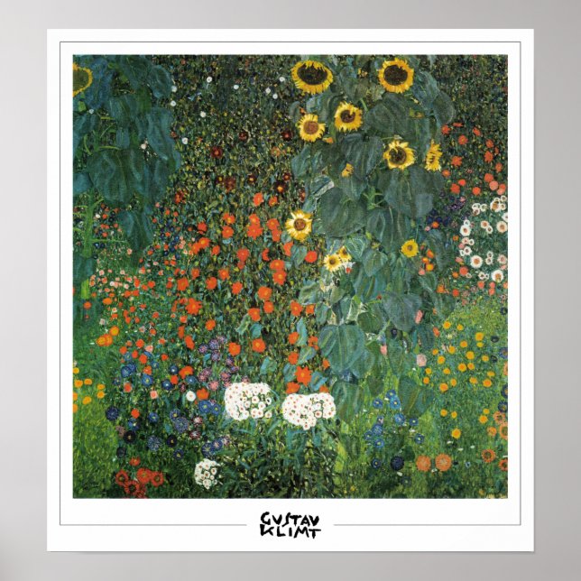Póster de arte de Zedign de Gustav Klimt #9 (Frente)