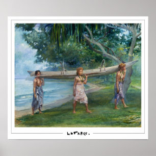 Póster de arte de Zedign de John La Farge #10