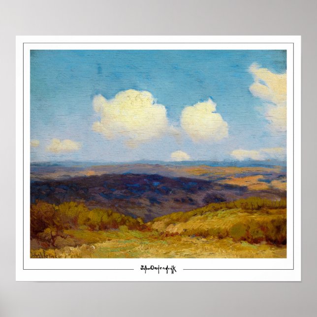 Póster de arte de Zedign de Julian Onderdonk #6 (Frente)