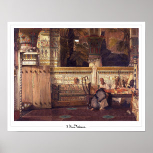 Póster de arte de Zedign de Lawrence Alma-Tadema #