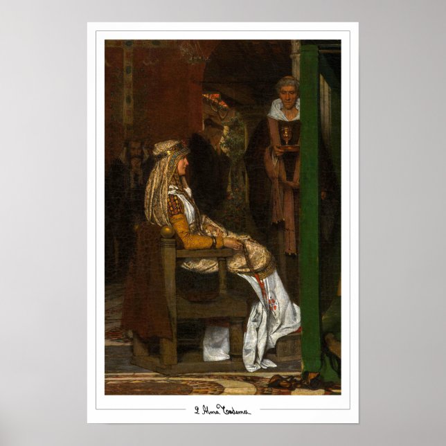 Póster de arte de Zedign de Lawrence Alma-Tadema # (Frente)