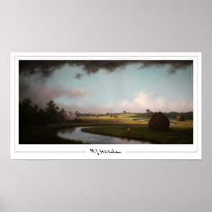 Póster de arte de Zedign de Martin Johnson Heade #