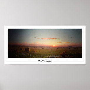 Póster de arte de Zedign de Martin Johnson Heade #