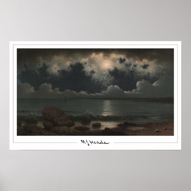 Póster de arte de Zedign de Martin Johnson Heade # (Frente)