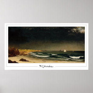 Póster de arte de Zedign de Martin Johnson Heade #
