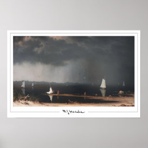 Póster de arte de Zedign de Martin Johnson Heade #