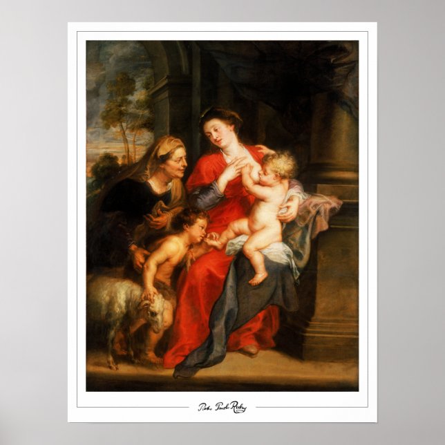 Póster de arte de Zedign de Peter Paul Rubens #27 (Frente)